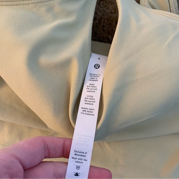 lululemon dew green scrapped align tank top - Picture 5 of 5